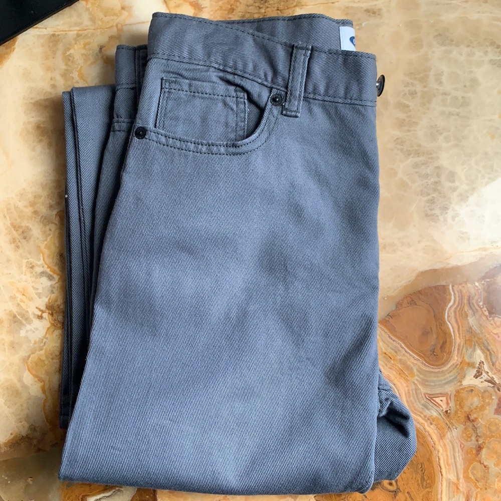 Old Navy gray skinny fit pants. Boys size 14 - Picture 3 of 14